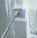 Fregona multifuncional con pinza para bayetas desechables