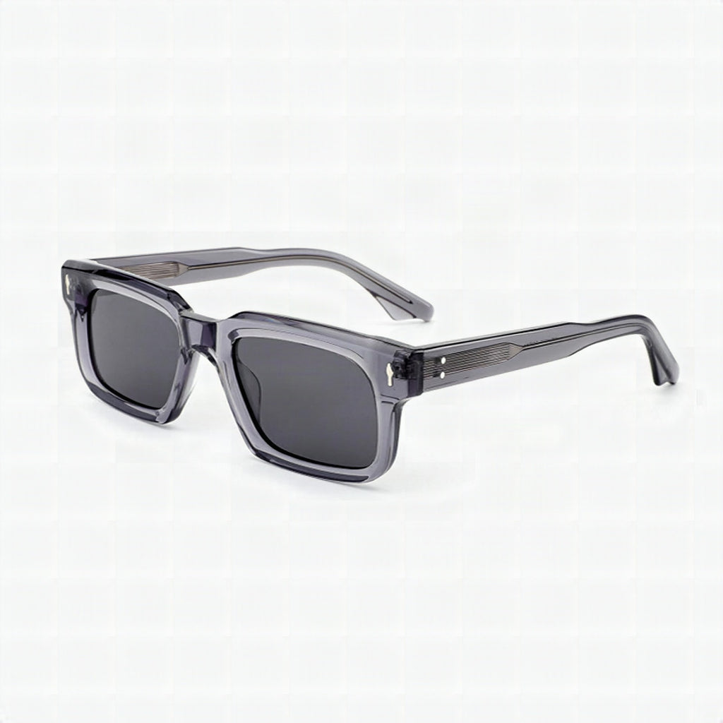 Gafas de sol de mujer con montura transparente y lentes de alta calidad