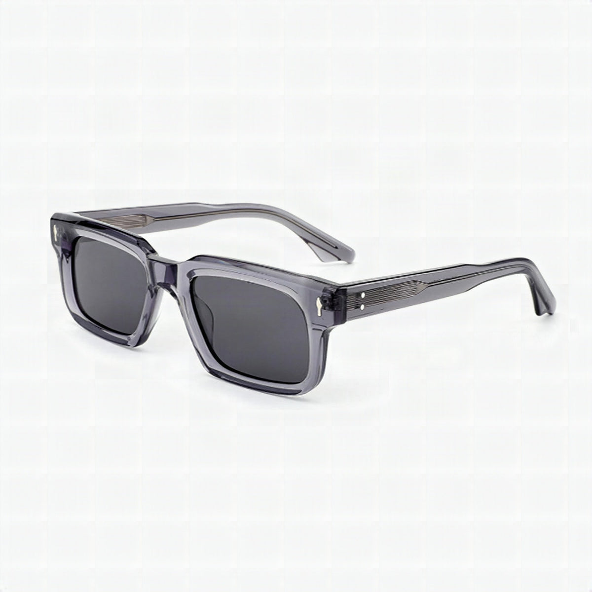 Gafas de sol de mujer con montura transparente y lentes de alta calidad