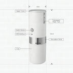 Cafetera eléctrica portátil mini