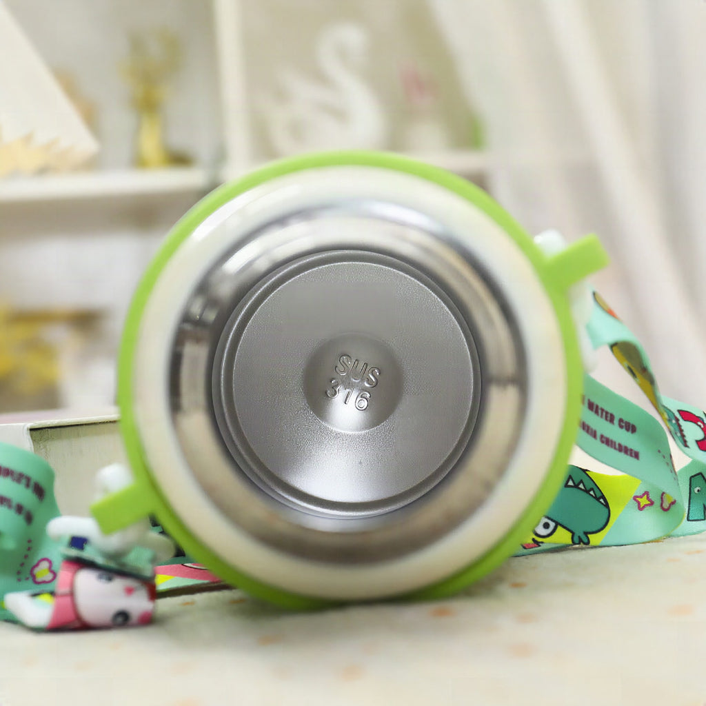 Botella térmica con diseño de rana adorable