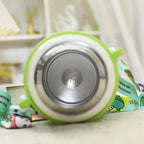 Botella térmica con diseño de rana adorable