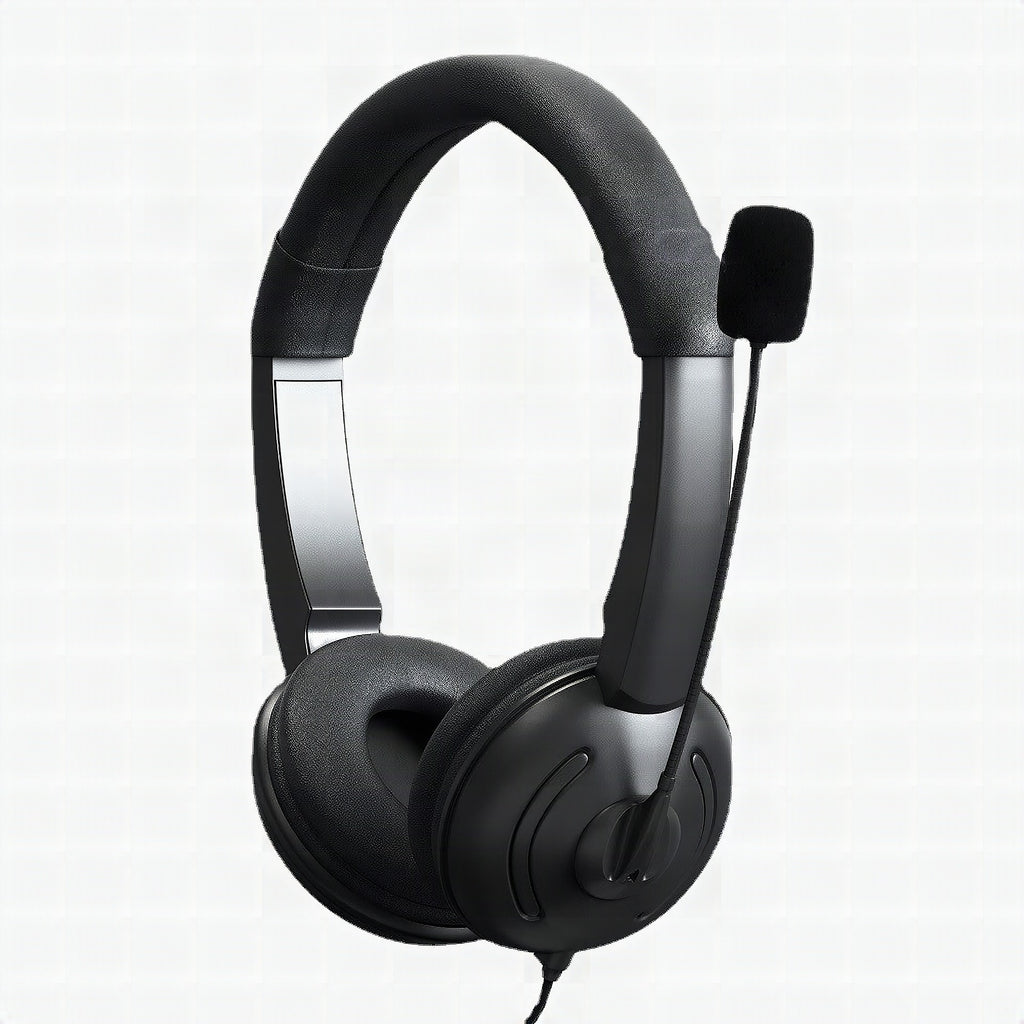Auriculares con cable y micrófono ultraligeros