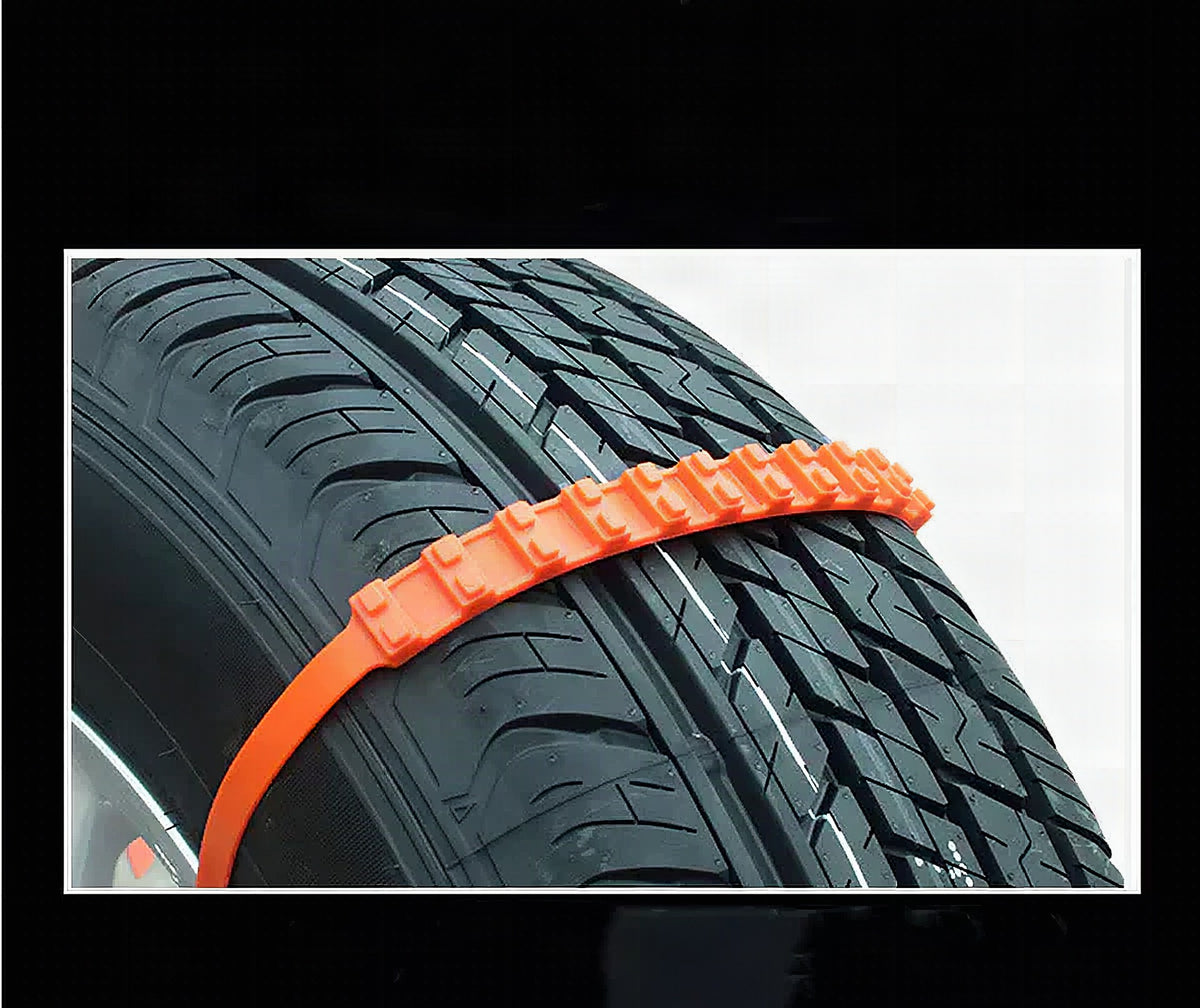 Cadenas de nieve reutilizables universales para coche