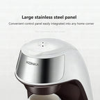 Cafetera KONKA 2 en 1 para té y café en polvo, calentamiento rápido, 300 ml