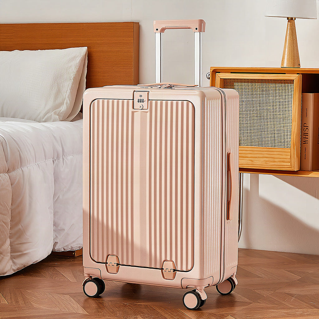 Maleta de viaje rígida con ruedas