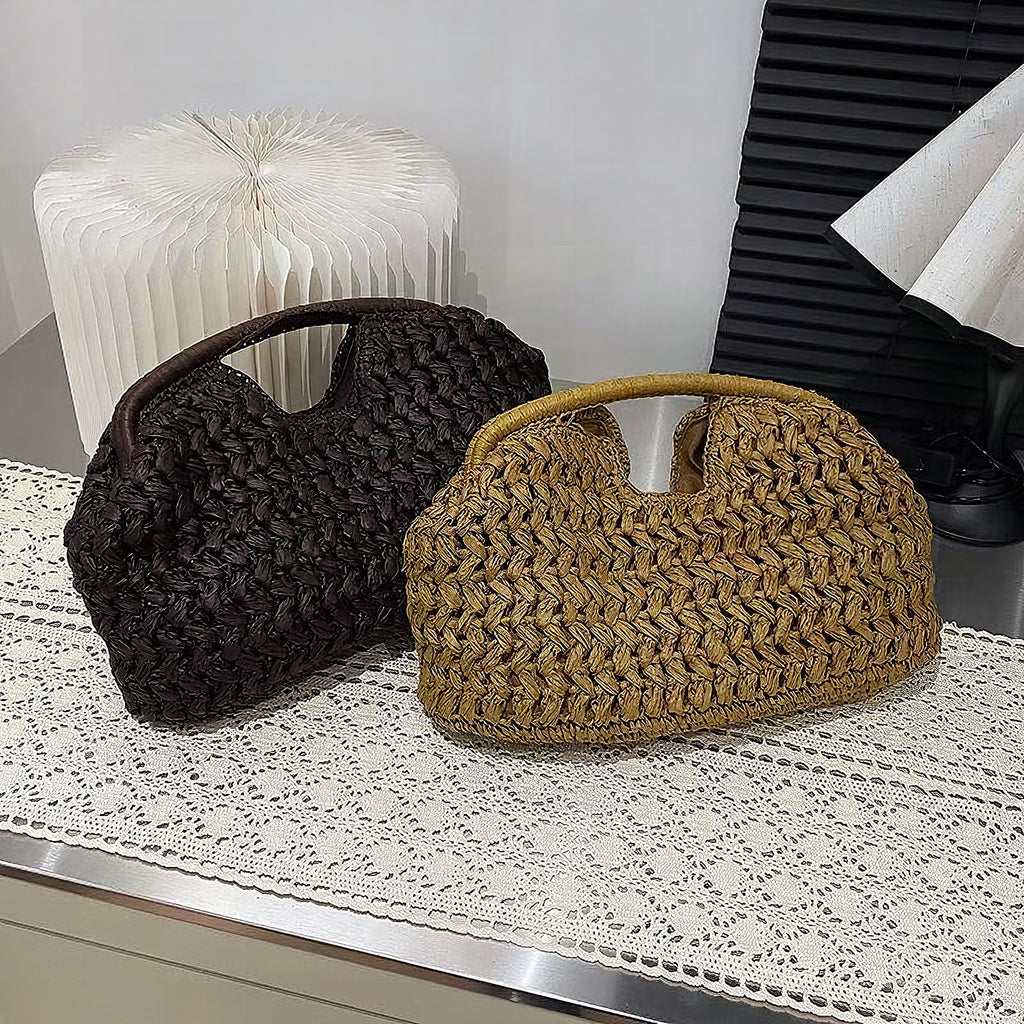 Bolso trenzado de mujer