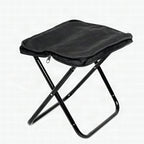 Taburete plegable con asiento acolchado