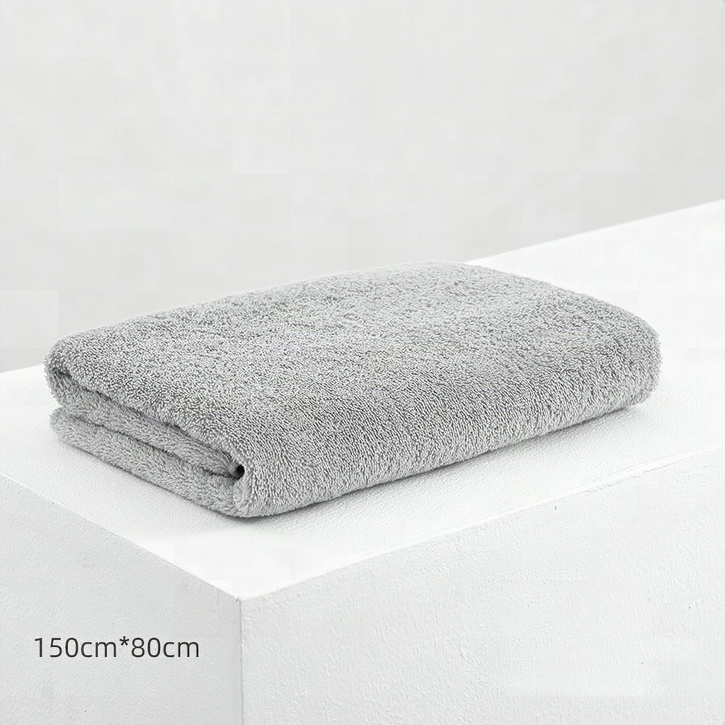 Toalla de rizo suave con alta absorción