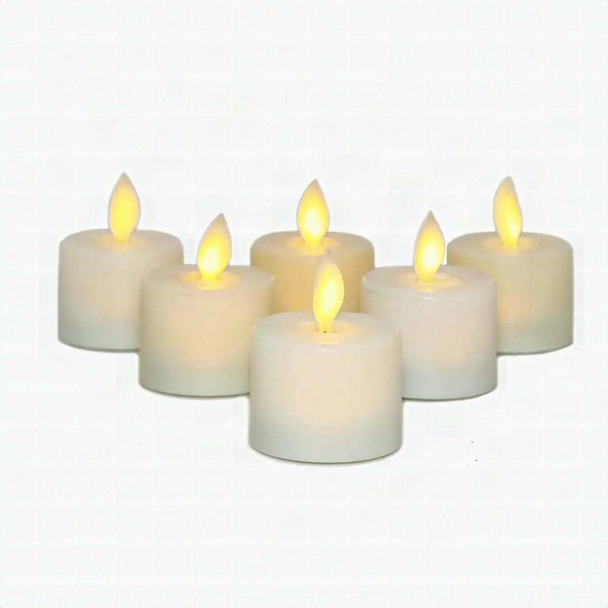 Set de velas LED Aurora con mecha móvil