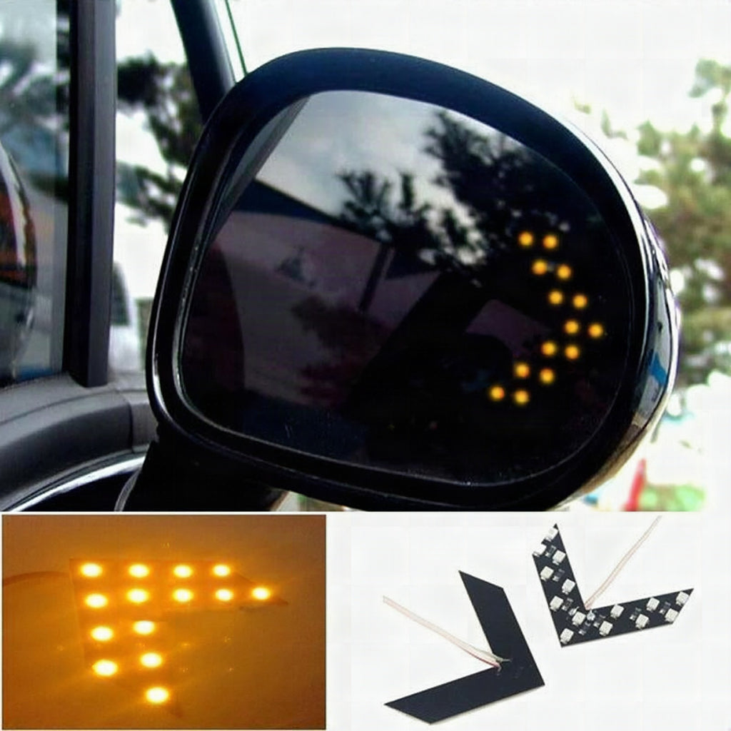 Panel LED de flechas para coche (2 unidades)