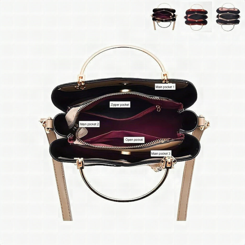 Bolso de mano elegante para mujer LuxeGrace