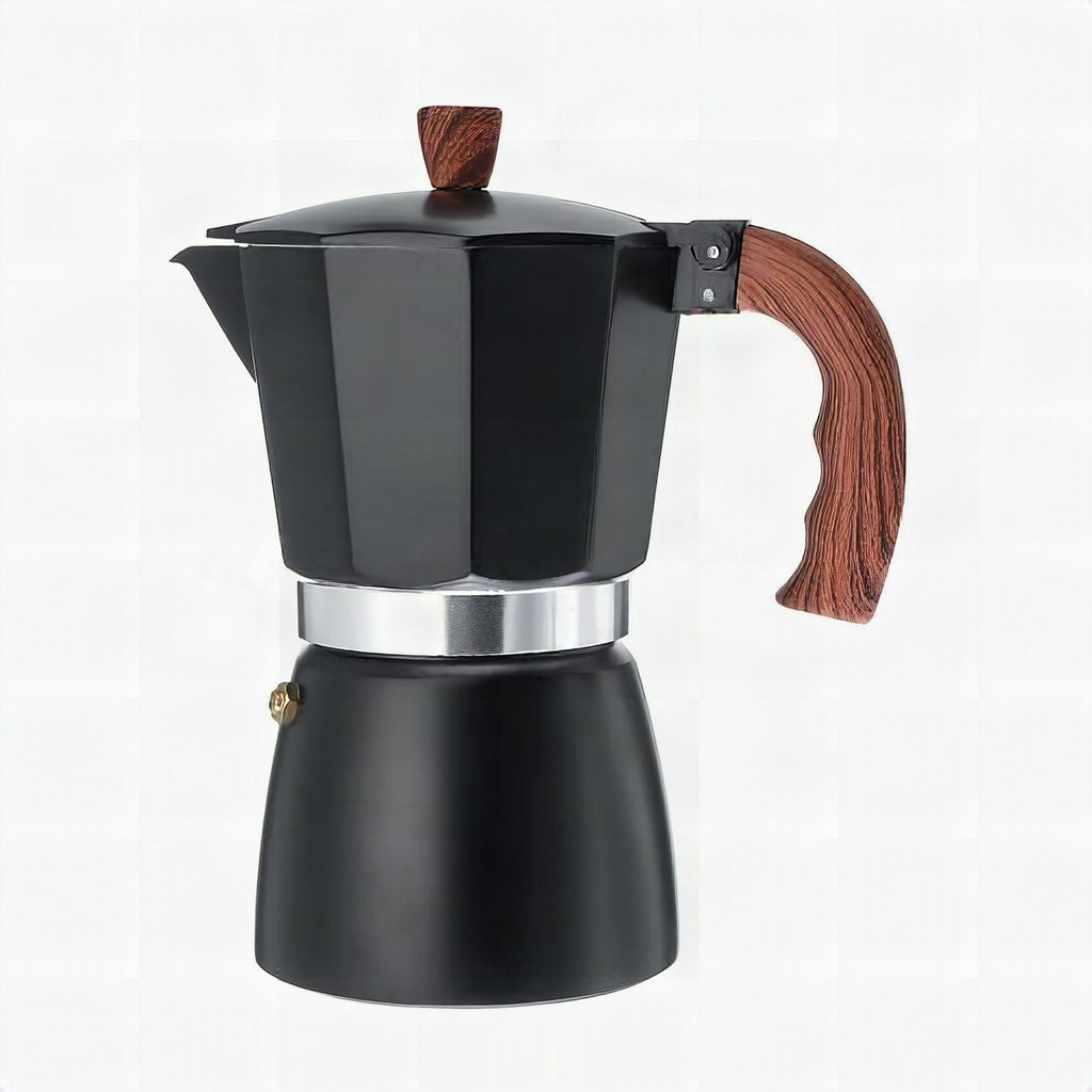 Cafetera italiana de aluminio para espresso