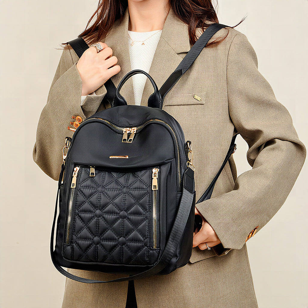 Mochila de tela Oxford impermeable y resistente