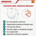 Dispositivo GPS compacto para perros y gatos compatible con Apple y Android Find My