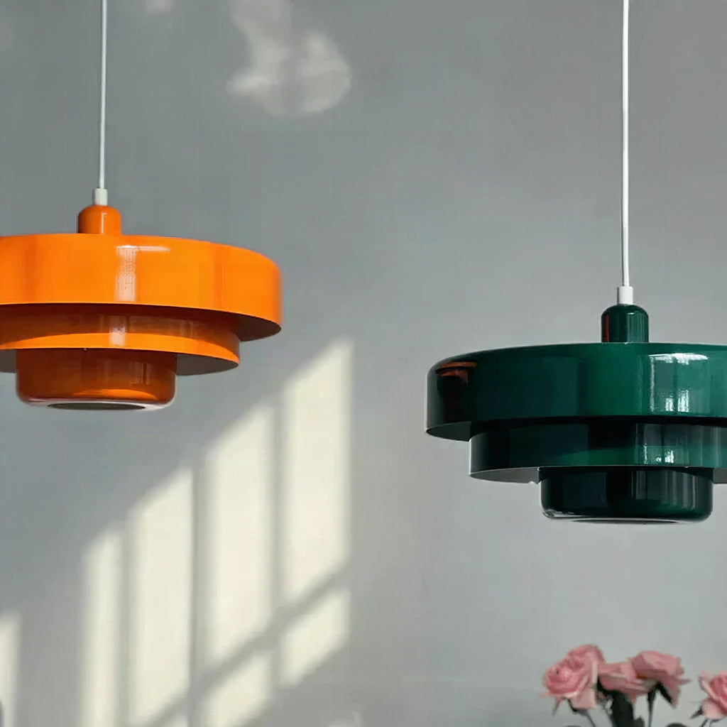 Lámpara colgante LED vintage de iluminación elegante