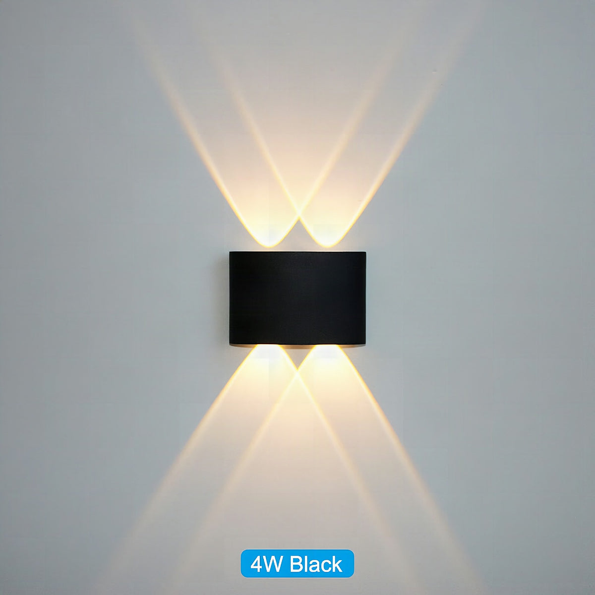 Aplique LED de pared exterior e interior impermeable