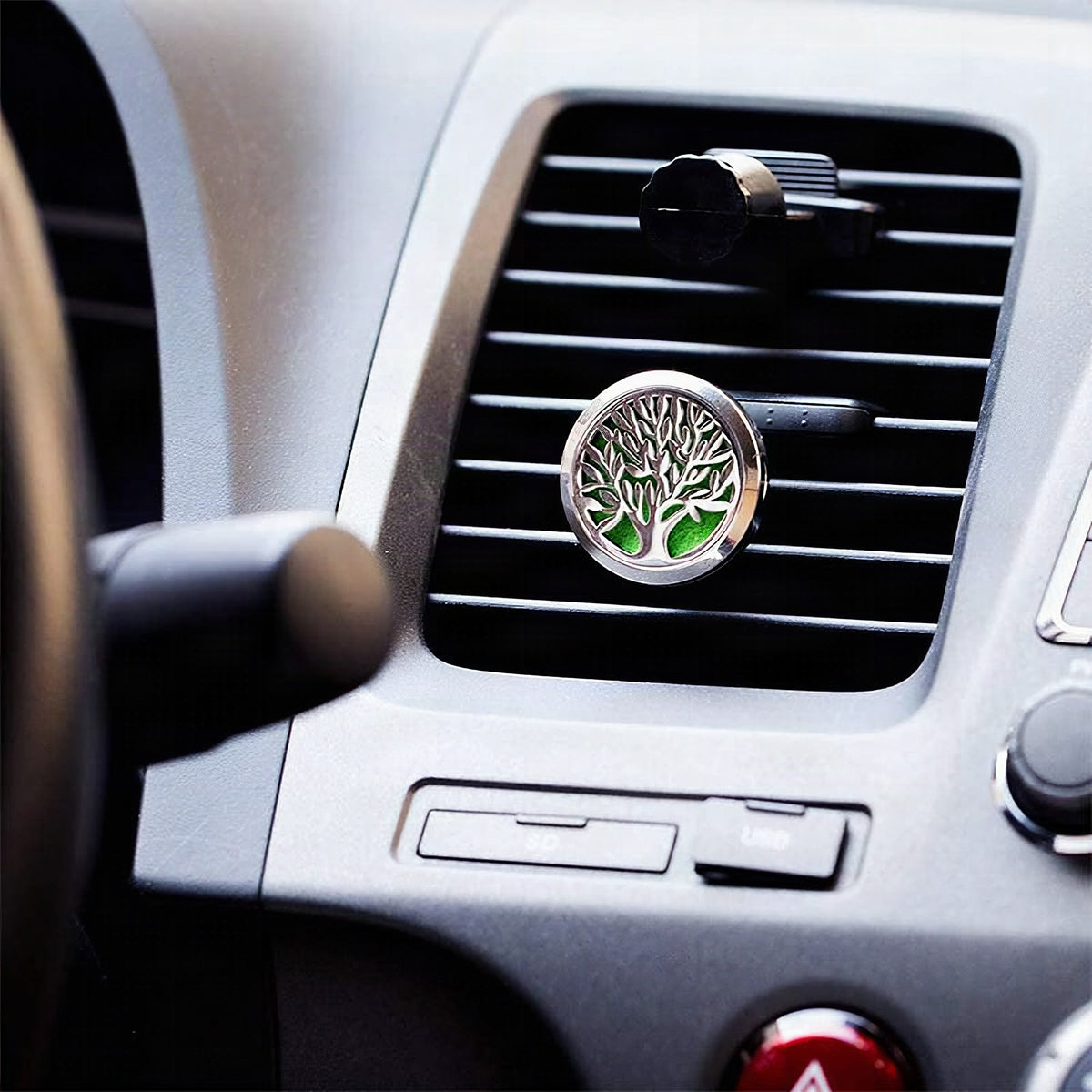 Ambientador de coche con aceites esenciales