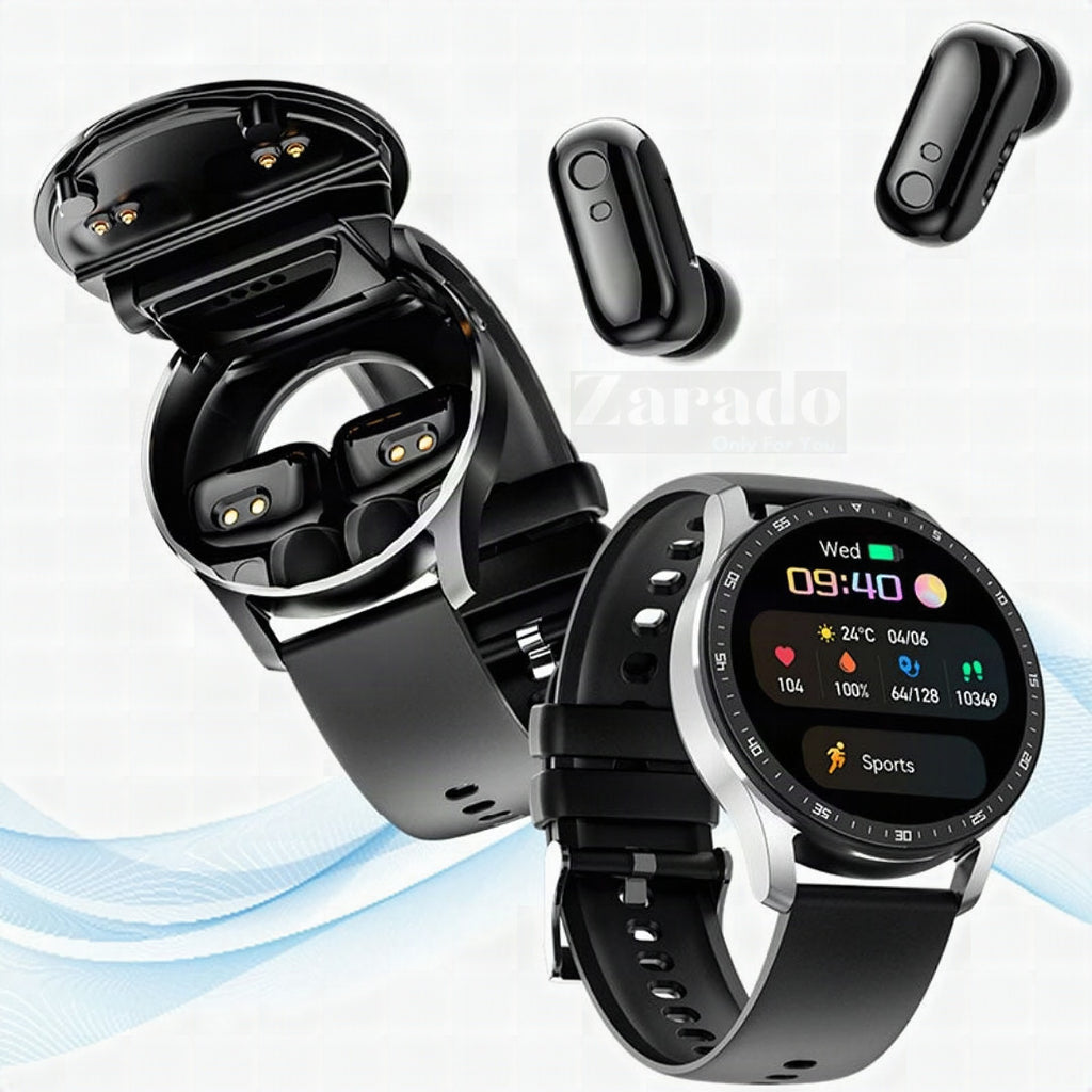 Smartwatch SmartLink con auriculares inalámbricos integrados