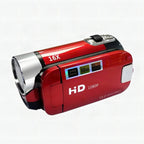 Cámara de vídeo Full HD 1080P con 16 megapíxeles para vlogging y grabación nocturna