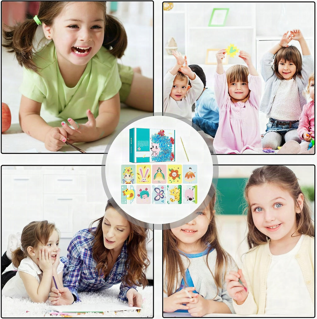 Kit de manualidades creativas para niños – Diversión artística DIY