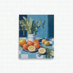 Lámina decorativa mesa con frutas
