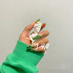 Kit de uñas postizas con diseño moderno