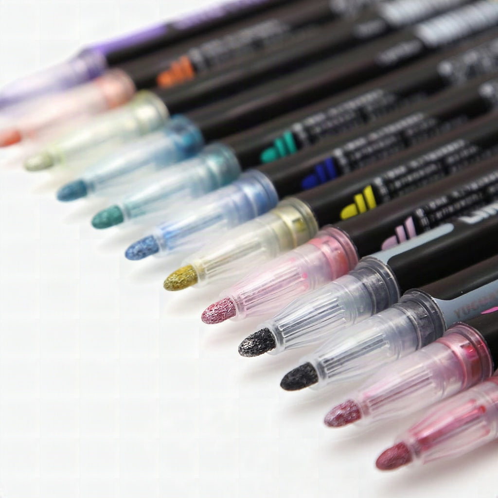 Rotuladores de purpurina para scrapbooking