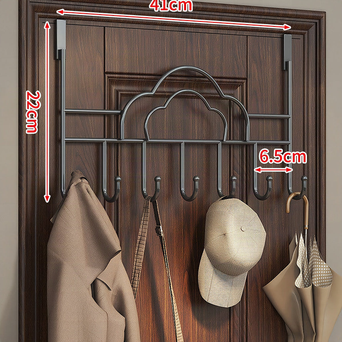 Perchero de pared decorativo