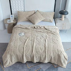 Manta decorativa de lujo para sofá y cama