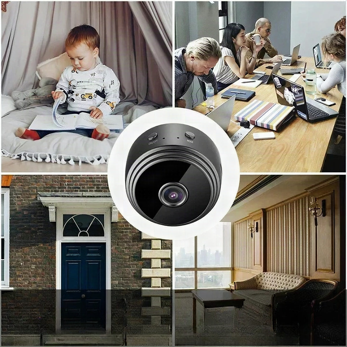 Cámara de vigilancia WiFi mini A9