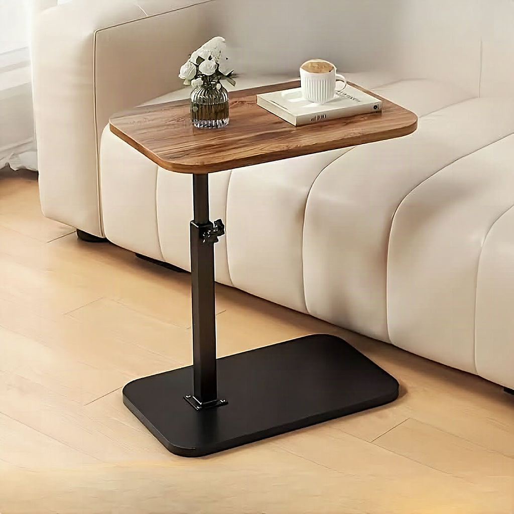 Mesa auxiliar regulable para sofá y cama