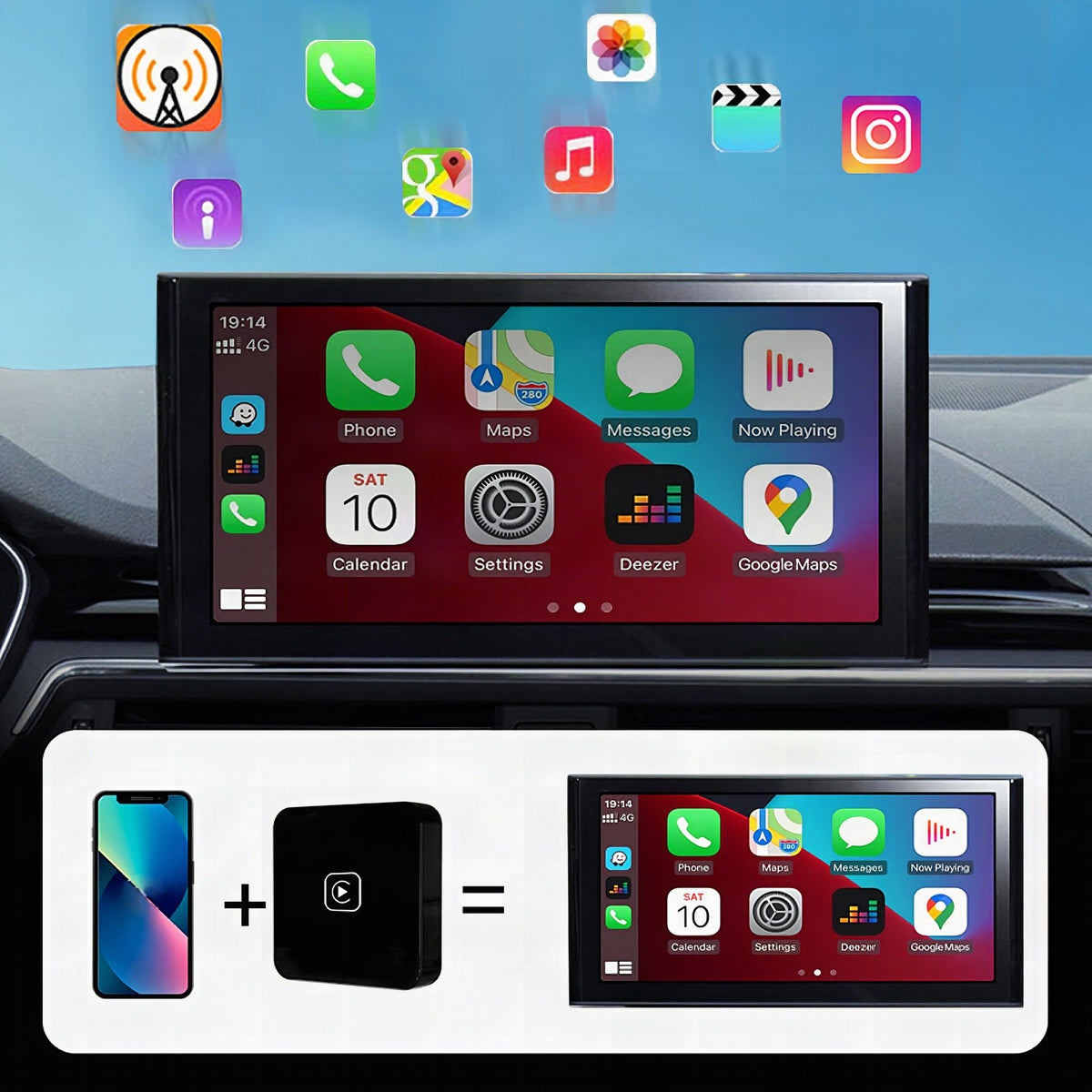 Conector inalámbrico EasyDrive para coche