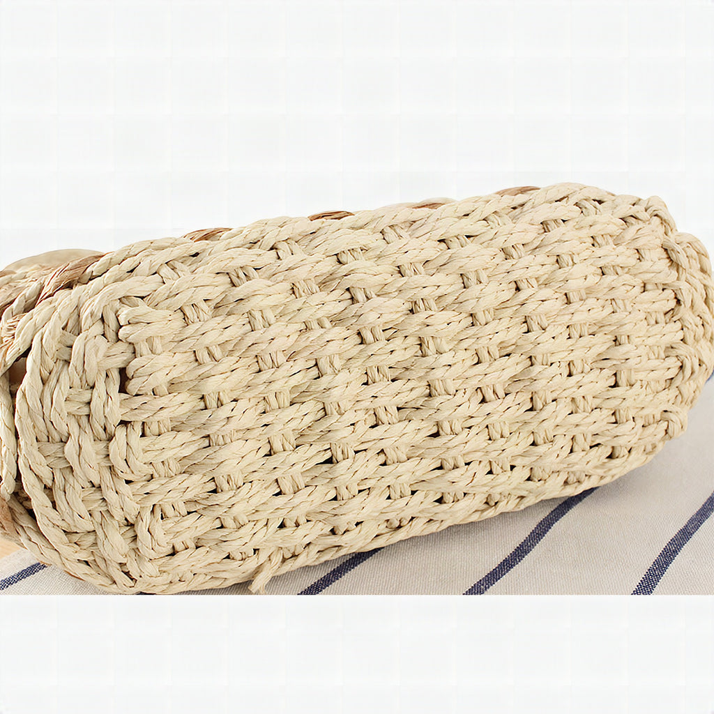 Bolso tote de diseño en material natural artesanal