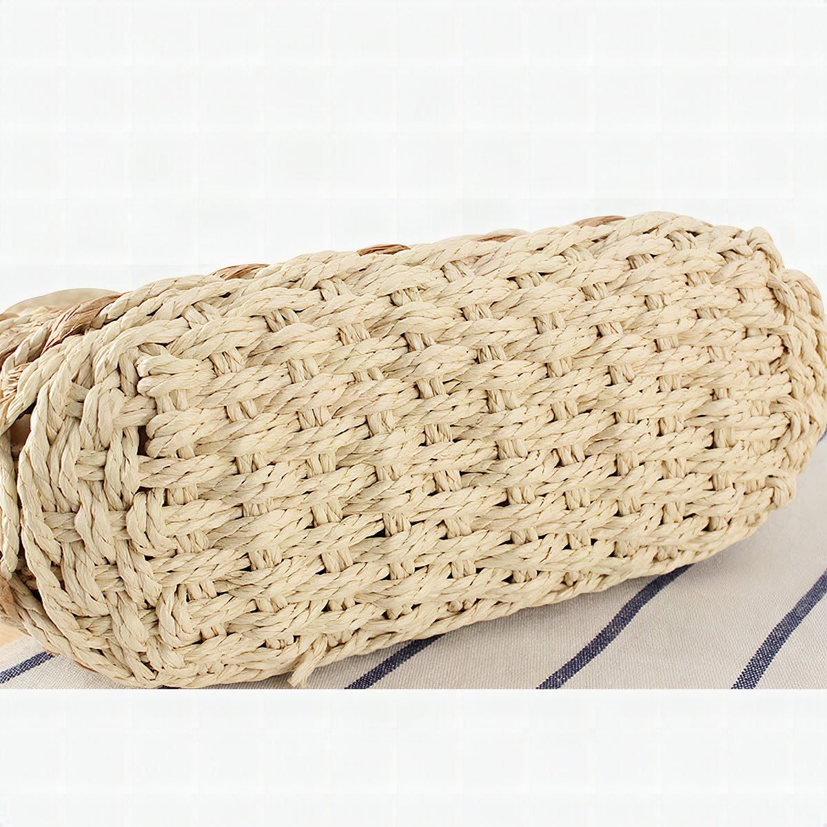 Bolso tote de diseño en material natural artesanal