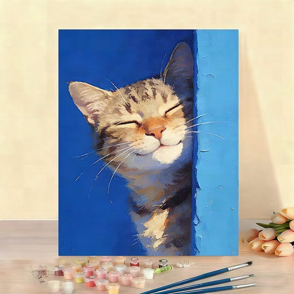 Kit de pintura por números con lienzo decorativo