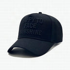 Gorra de mujer con mensaje inspirador