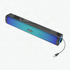 Barra de sonido multimedia compacta con USB y AUX