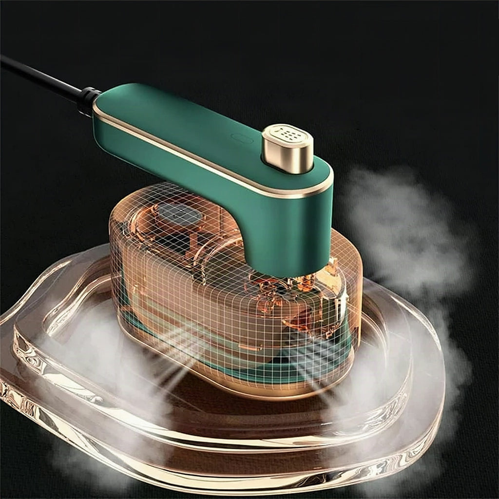 Mini plancha de viaje portátil vaporizadora 2 en 1