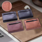 Cartera para hombre con tarjetero automático