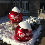 Bola navideña hinchable de exterior 60 cm – Decoración de Navidad resistente a la intemperie en PVC