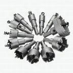 Set de brocas para sierras de corona (12 piezas)