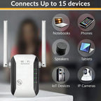 Extensor de cobertura wifi inalámbrico