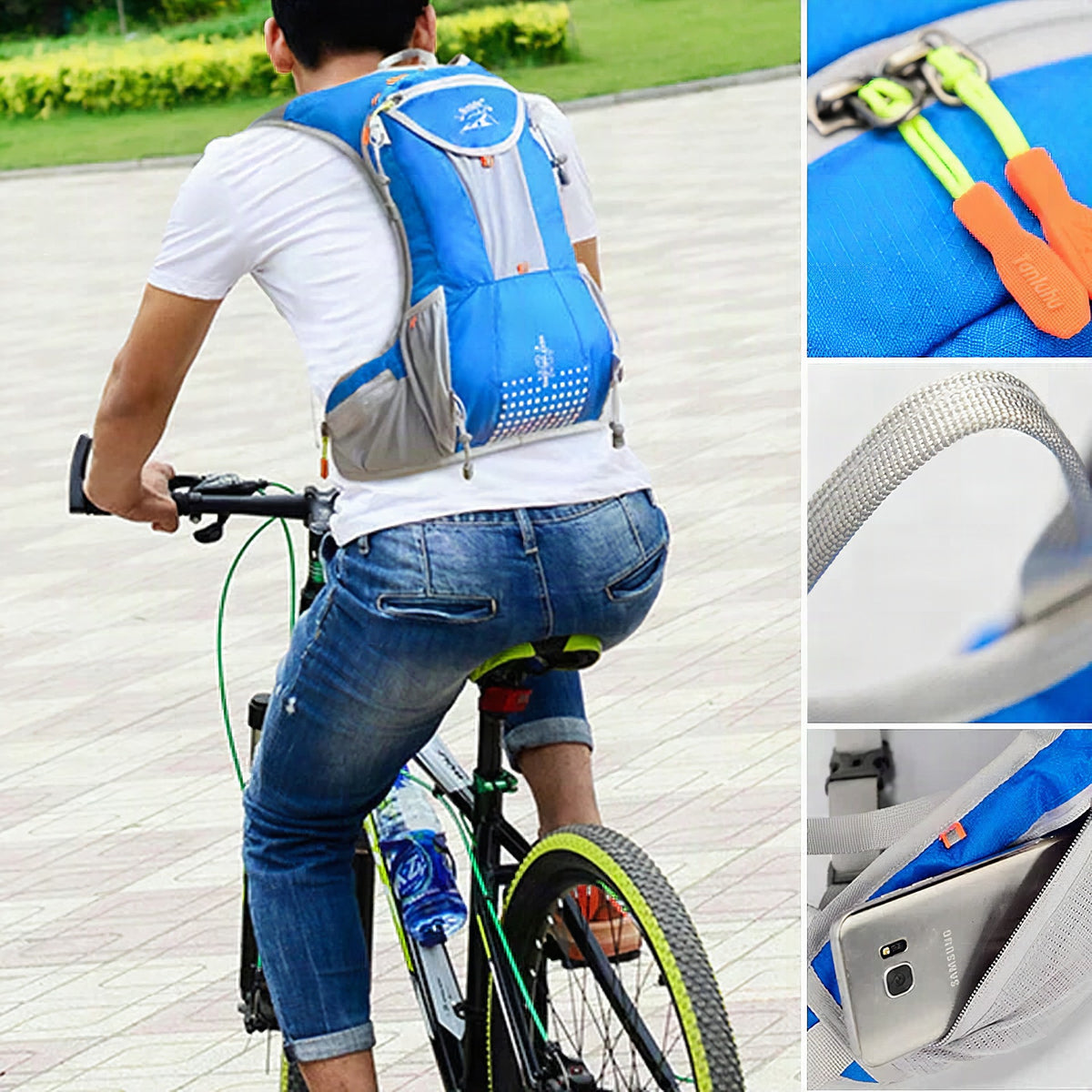 Mochila TravelLite ultraligera con depósito de hidratación integrado