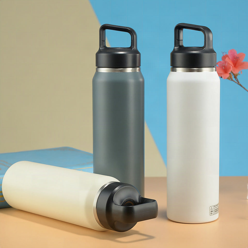 Botella térmica de acero inoxidable para mujer
