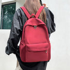 Mochila de nylon 20-35 L para instituto, universidad y viajes