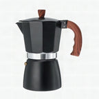 Cafetera italiana de aluminio para espresso