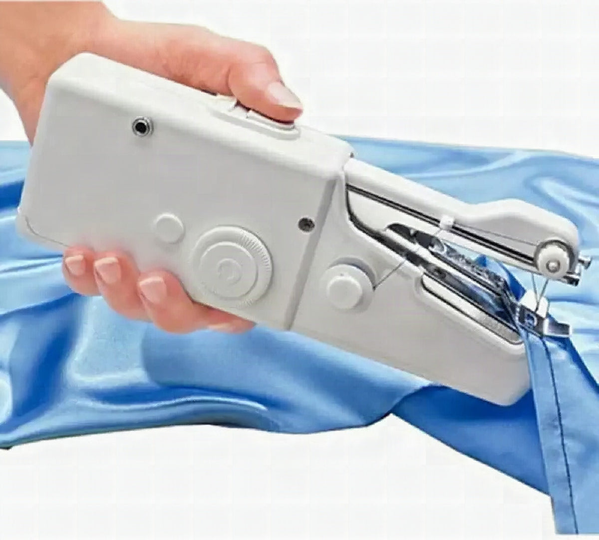 Máquina de coser portátil de mano eléctrica