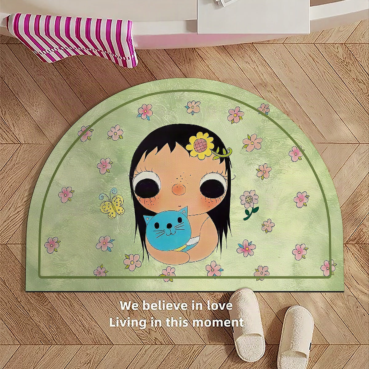 Alfombra de baño con diseño de dibujos animados