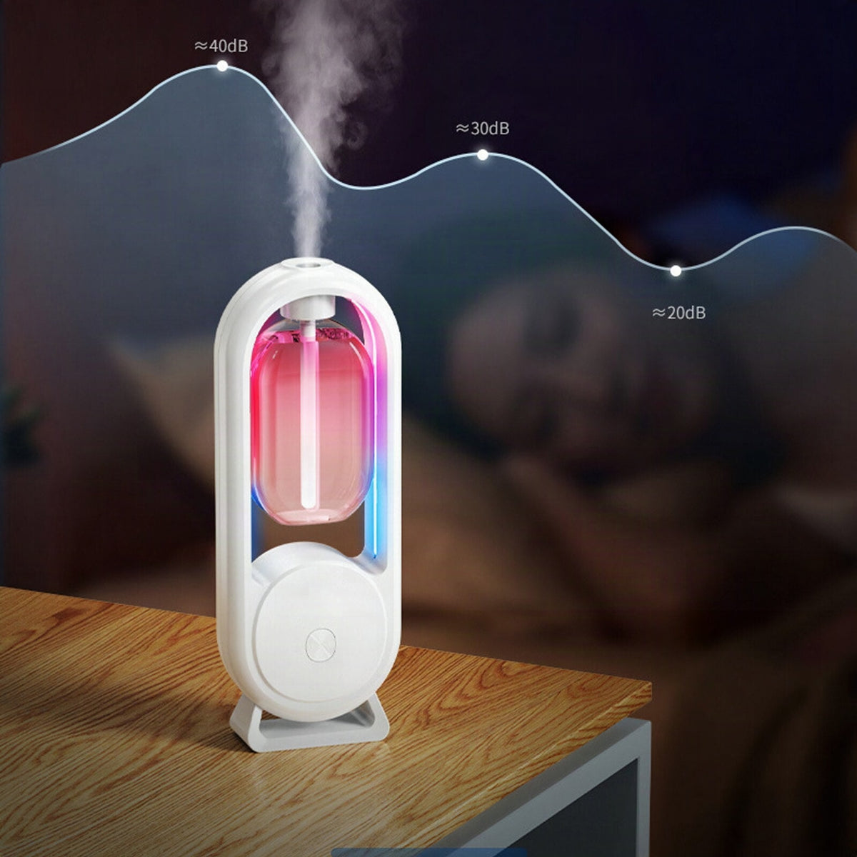 Difusor de aceites esenciales sin agua Aroma Circle para espacios grandes